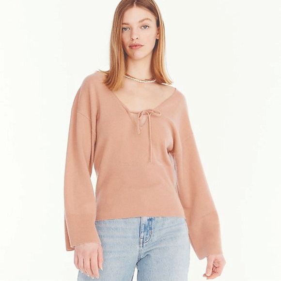 J. Crew Cashmere Ribbed Crewneck Sweater - Picture 4 of 4